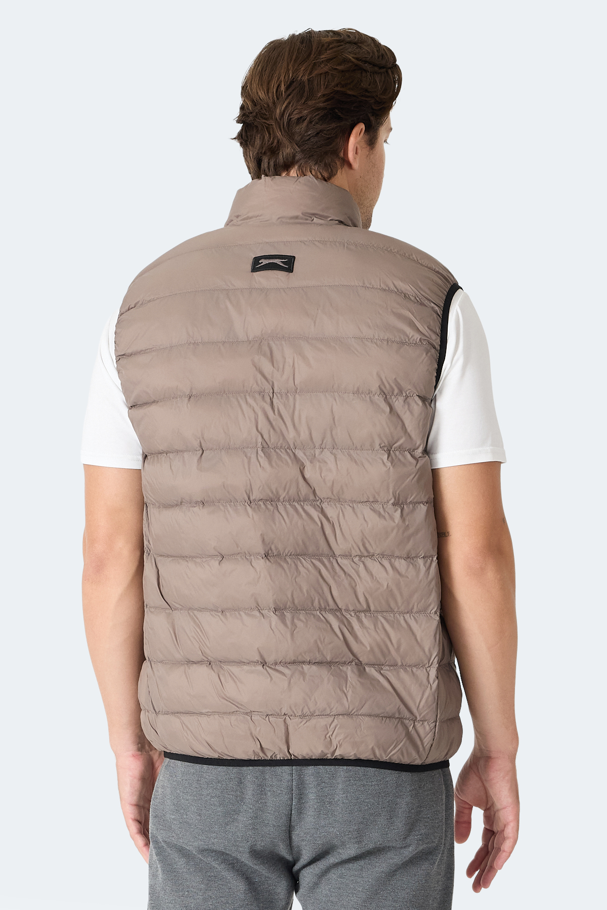 SLAZENGER BARROS Erkek Kahve Yelek görsel 3