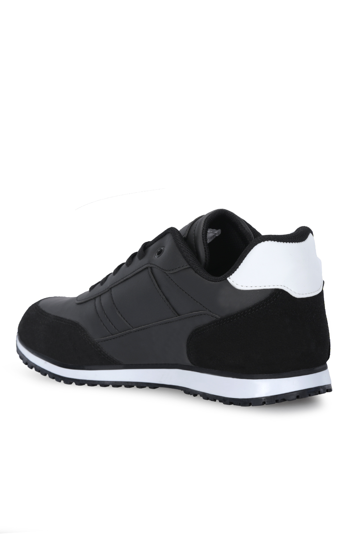 SLAZENGER ISPIRE I Erkek Siyah / Beyaz Günlük Spor Ayakkabısı görsel 3