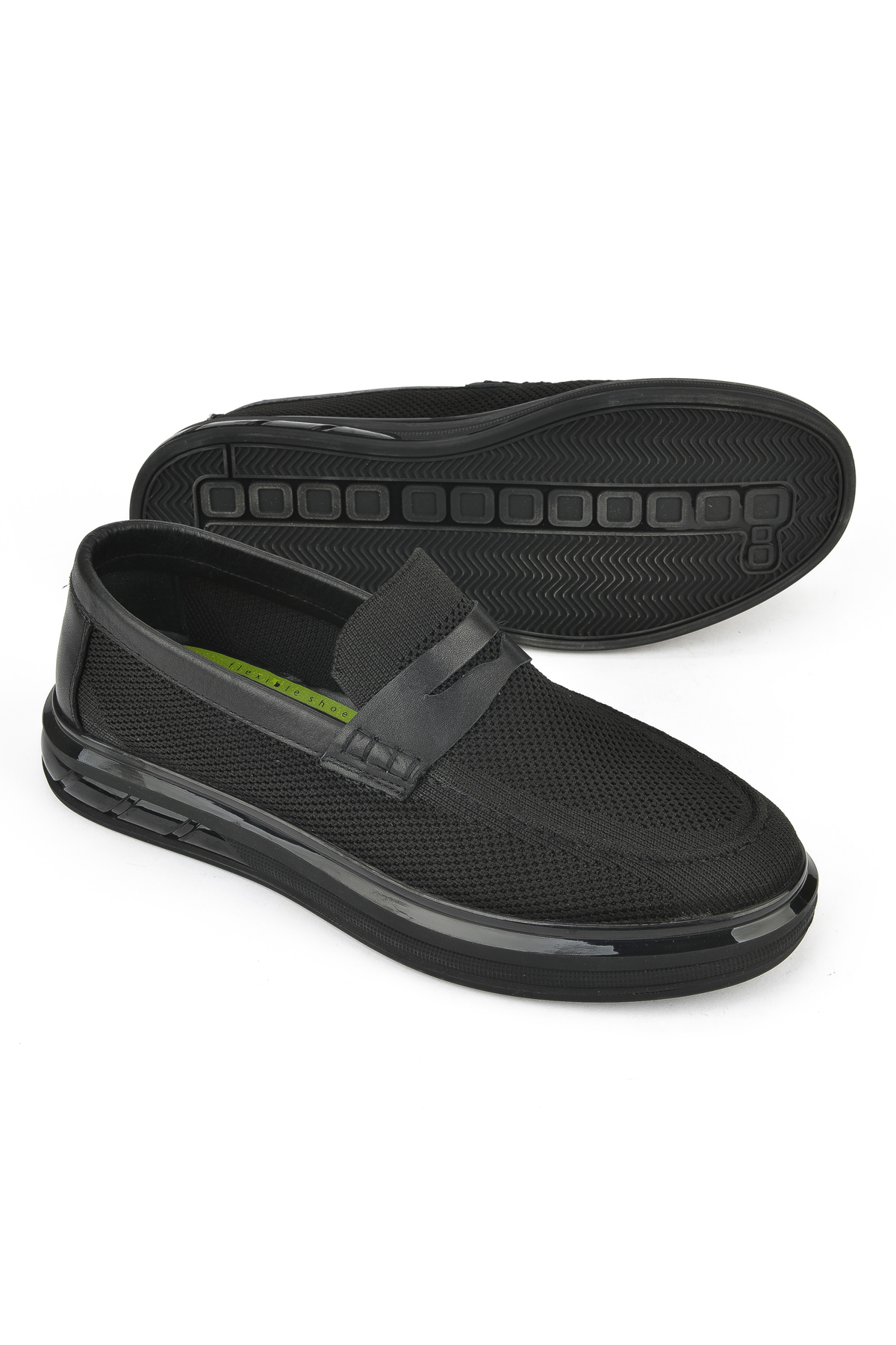 Ziya Ayakkabı Erkek Sneaker 153990ZZ2844 Siyah görsel 4