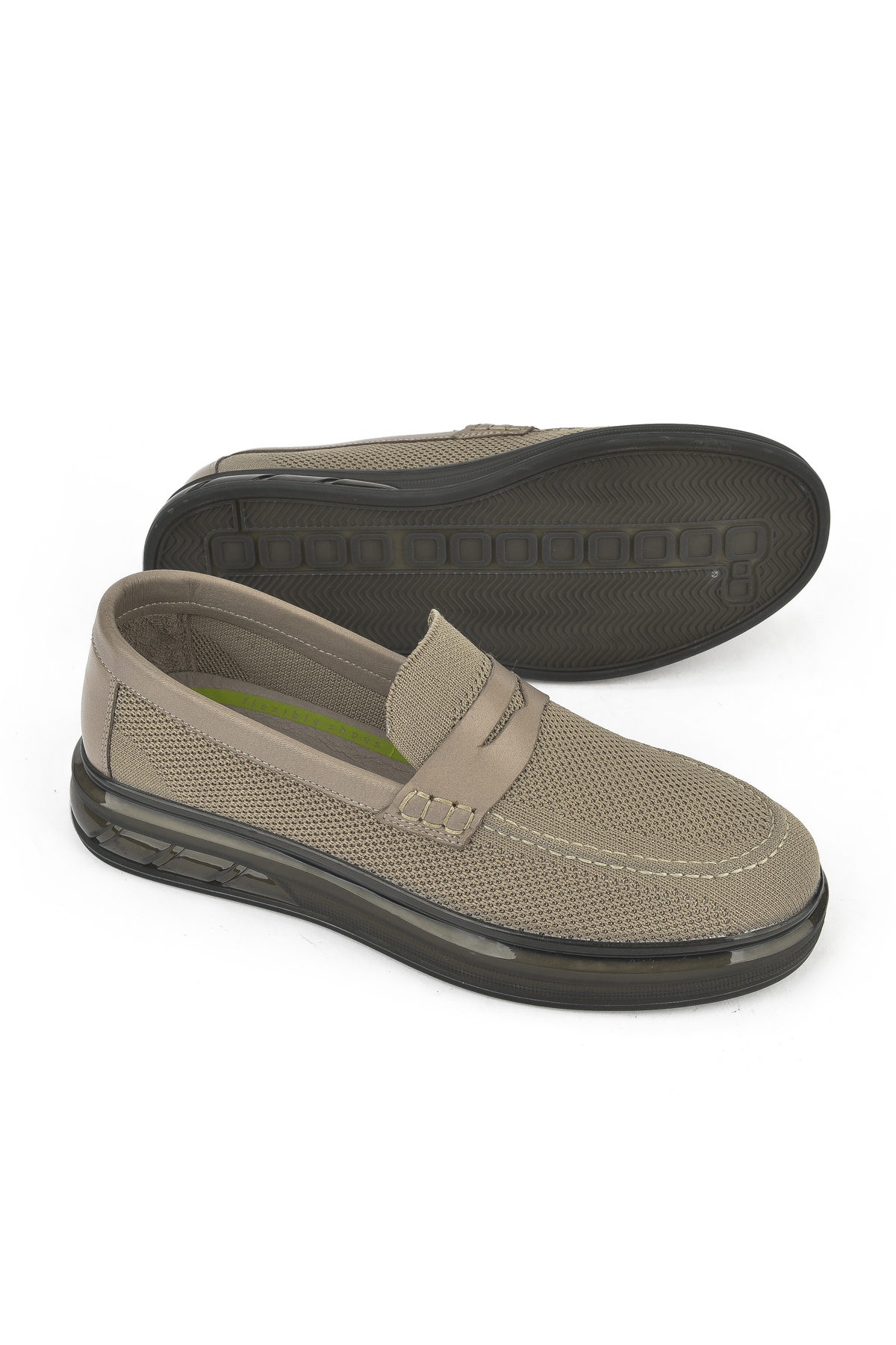 Ziya Ayakkabı Erkek Sneaker 153990ZZ2844 Bej görsel 4