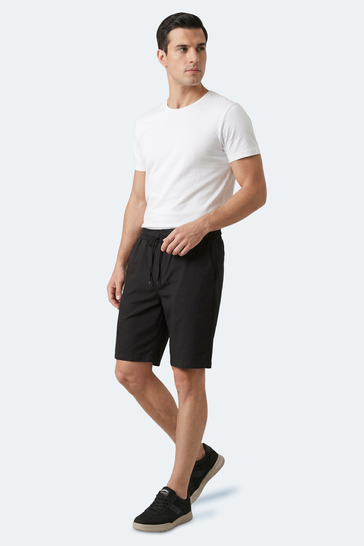 SLAZENGER ENDURO Erkek Siyah Şort görsel 2