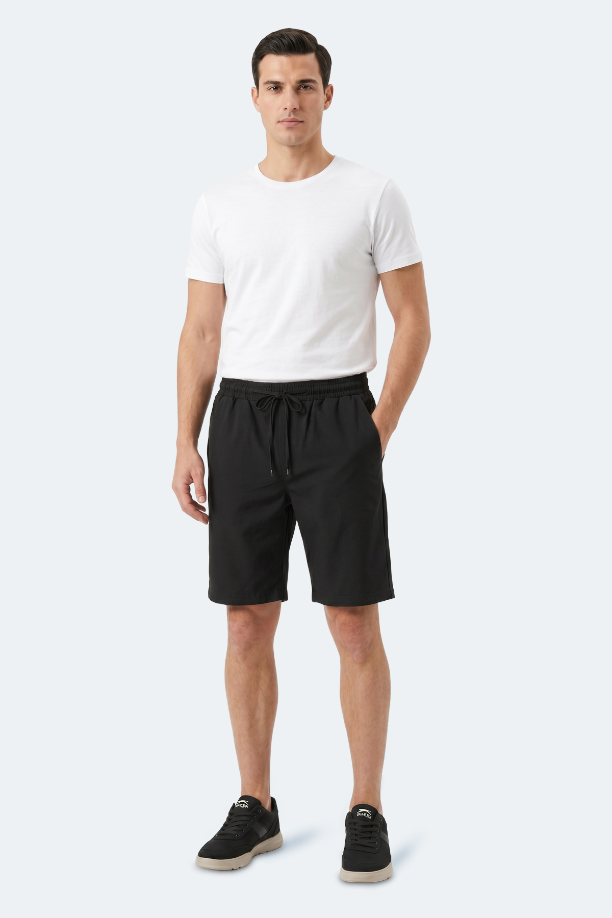SLAZENGER ENDURO Erkek Siyah Şort görsel 8