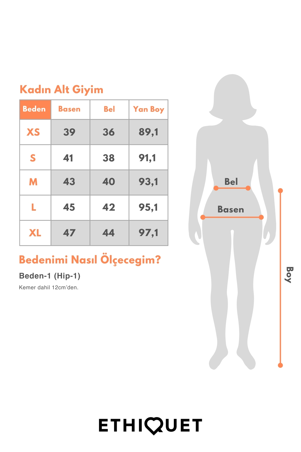ETHIQUET ELVIRA Kadın Kalın Dokulu Vücüda Tamamen Oturan Elastan Nervürlü Önden Yırtmaç Detaylı SİYAH Tayt görsel 7