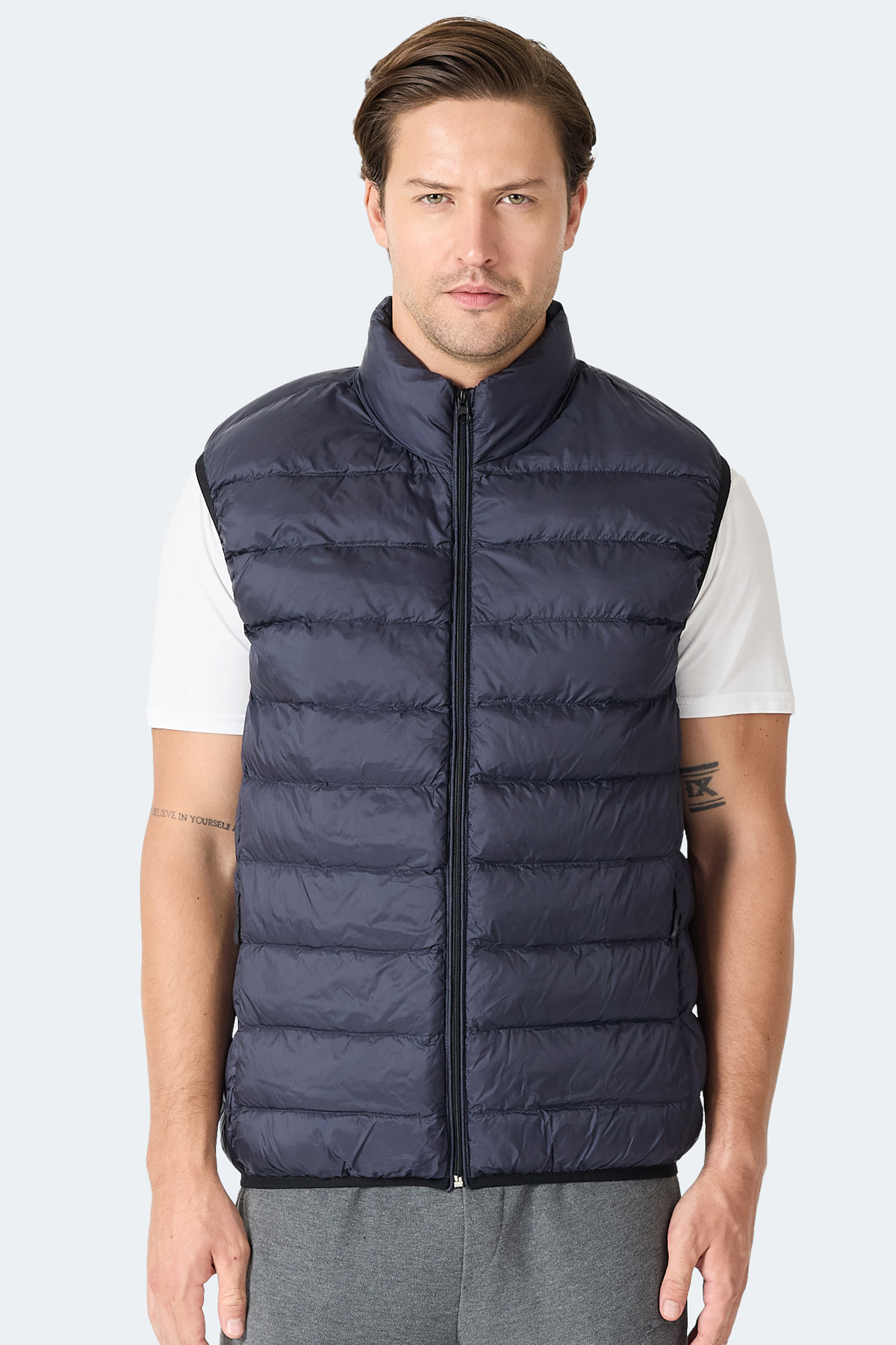 SLAZENGER BARROS Erkek Lacivert Yelek