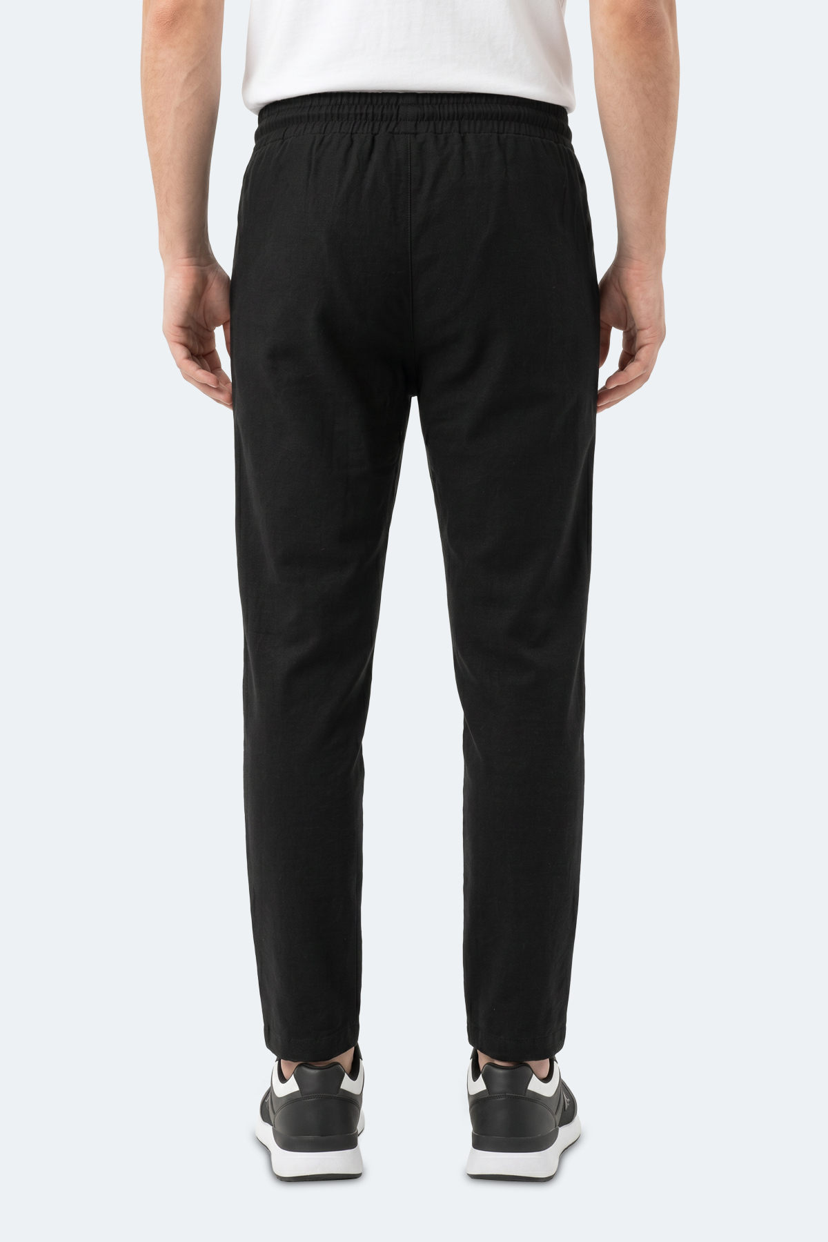 SLAZENGER KARMELA Erkek Cepli Siyah Eşofman Altı görsel 6