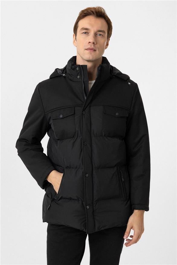 Süvari Siyah Slim Dolum Mont