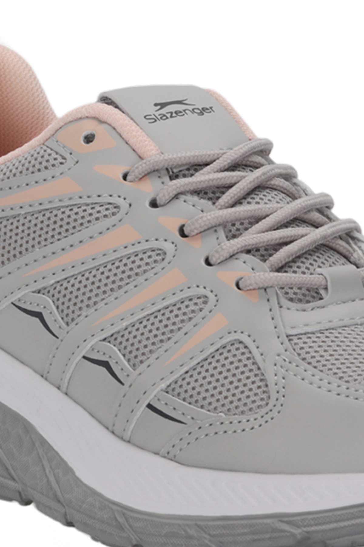SLAZENGER EMEKA Kadın Gri / Pembe Koşu & Yürüyüş Spor Ayakkabısı görsel 4
