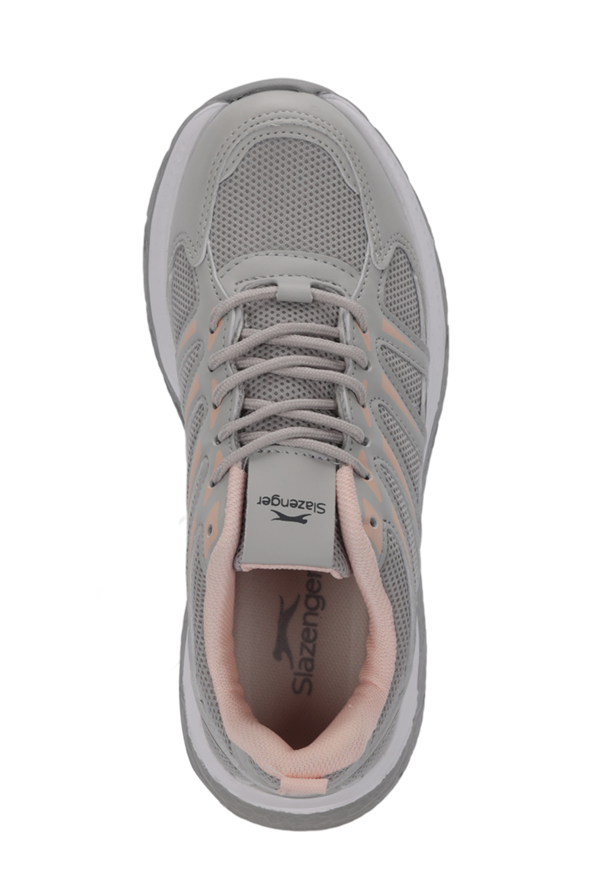 SLAZENGER EMEKA Kadın Gri / Pembe Koşu & Yürüyüş Spor Ayakkabısı görsel 5