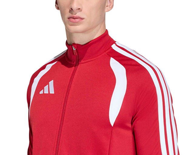 Adidas Tiro26L Tr Jkt Erkek Futbol Kamp Ceketi JY7212 Kırmızı görsel 4