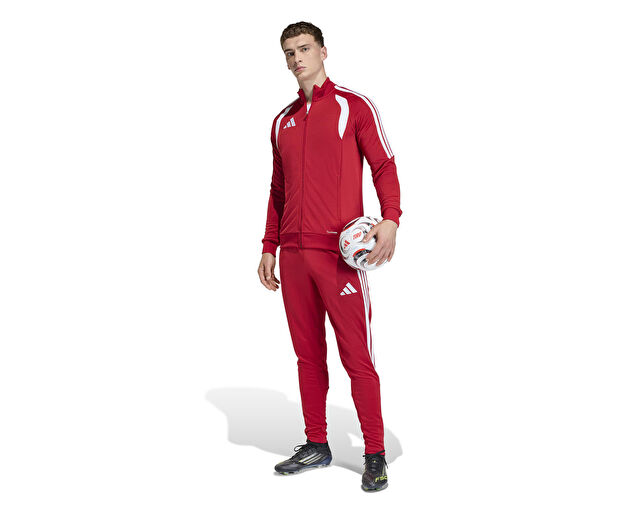 Adidas Tiro26L Tr Jkt Erkek Futbol Kamp Ceketi JY7212 Kırmızı görsel 6