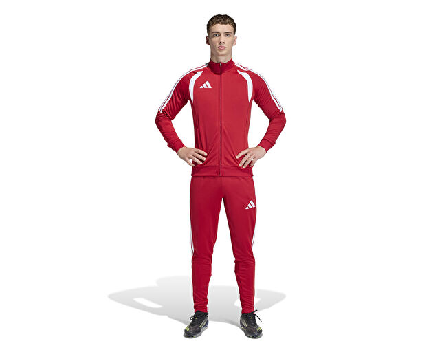 Adidas Tiro26L Tr Jkt Erkek Futbol Kamp Ceketi JY7212 Kırmızı görsel 7