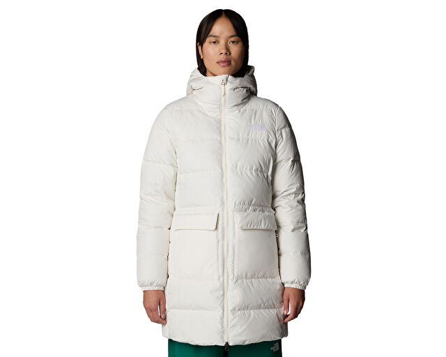 The North Face W Gotham Parka Kadın Outdoor Montu NF0A84IXQLI1 Beyaz görsel 2