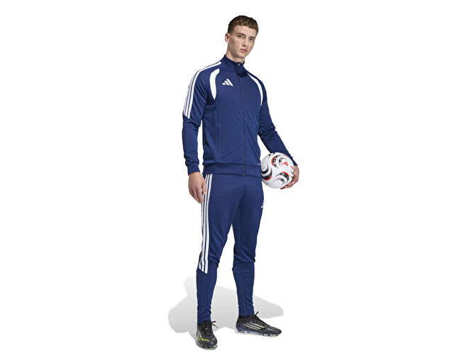 Adidas Tiro26L Tr Jkt Erkek Futbol Kamp Ceketi JY7205 Lacivert görsel 6