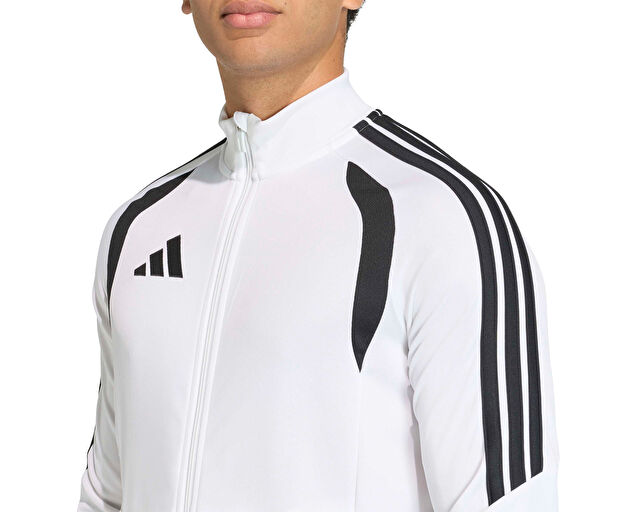 Adidas Tiro 26 League Tr Jkt Erkek Futbol Kamp Ceketi KC1278 Beyaz görsel 4