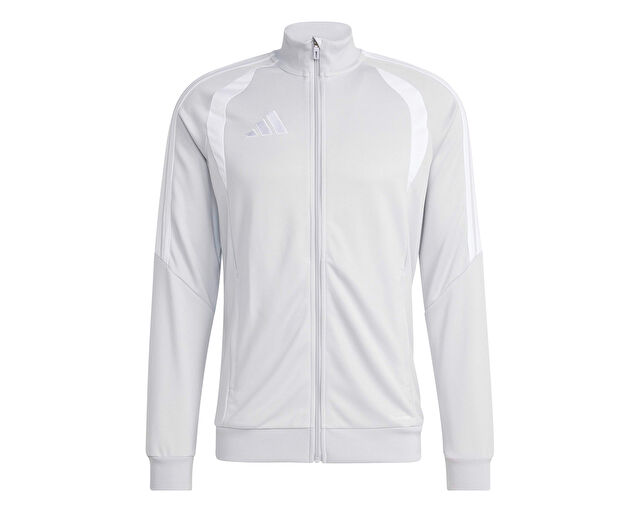 Adidas Tiro26L Tr Jkt Erkek Futbol Kamp Ceketi JY7204 Gri görsel 5