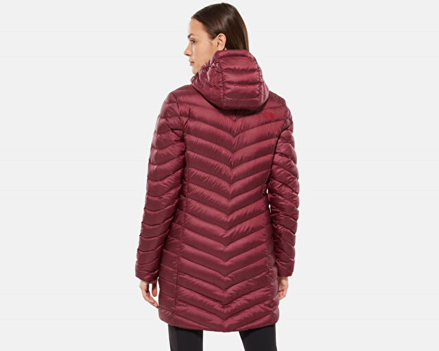 The North Face Bordo Kadın Outdoor Montu T93Brk3Ye W Trevail Parka görsel 5