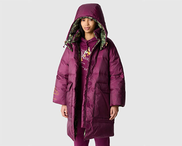 The North Face W 73 Parka Kadın Outdoor Montu NF0A831XOSN1 Pembe görsel 2