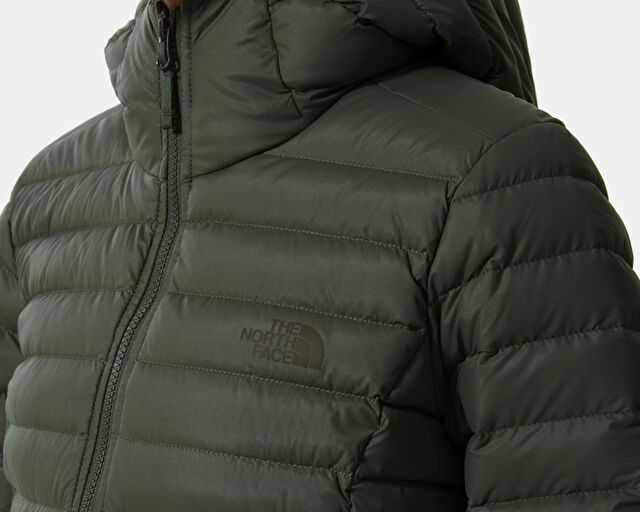 The North Face W Stretch Down Parka Kadın Outdoor Montu NF0A4P6JNYC1 Koyu Yeşil görsel 4
