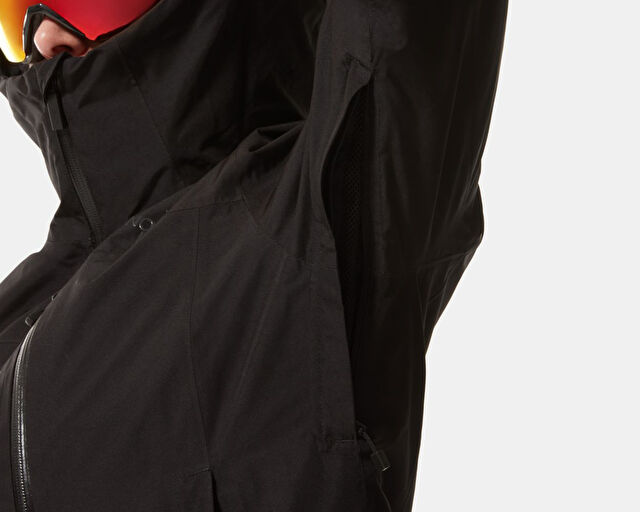 The North Face W Descendit Jacket Kadın Outdoor Montu NF0A4R1RKX71 Siyah görsel 3