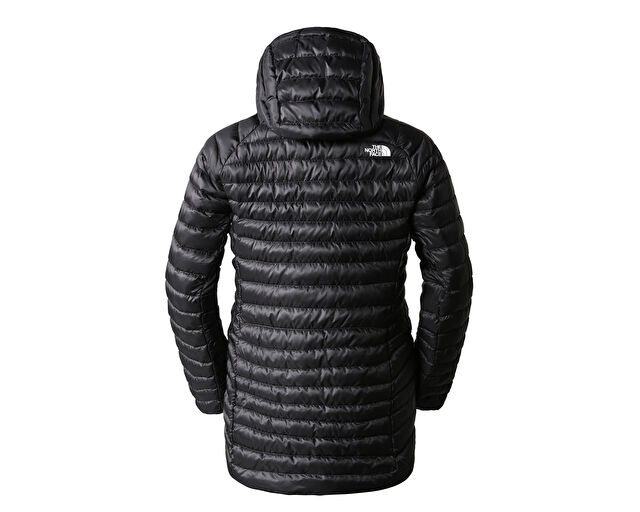 The North Face W New Trevail Parka Kadın Outdoor Montu (800 Dolgu Kaz Tüyü) NF0A7Z85JK31 Siyah görsel 2