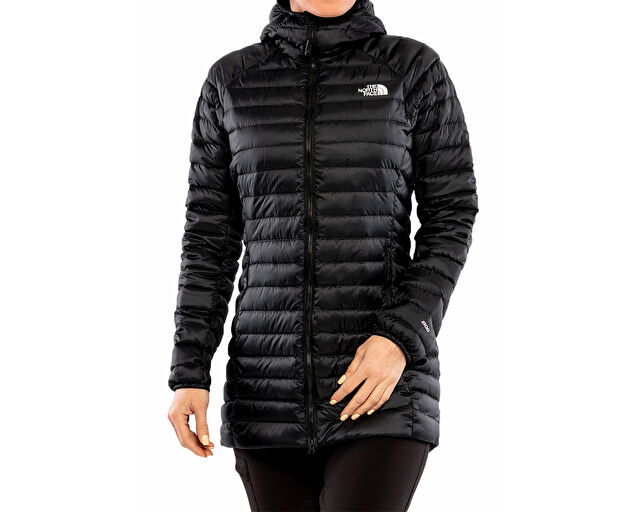 The North Face W New Trevail Parka Kadın Outdoor Montu (800 Dolgu Kaz Tüyü) NF0A7Z85JK31 Siyah görsel 3