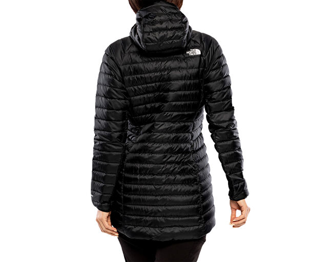 The North Face W New Trevail Parka Kadın Outdoor Montu (800 Dolgu Kaz Tüyü) NF0A7Z85JK31 Siyah görsel 4