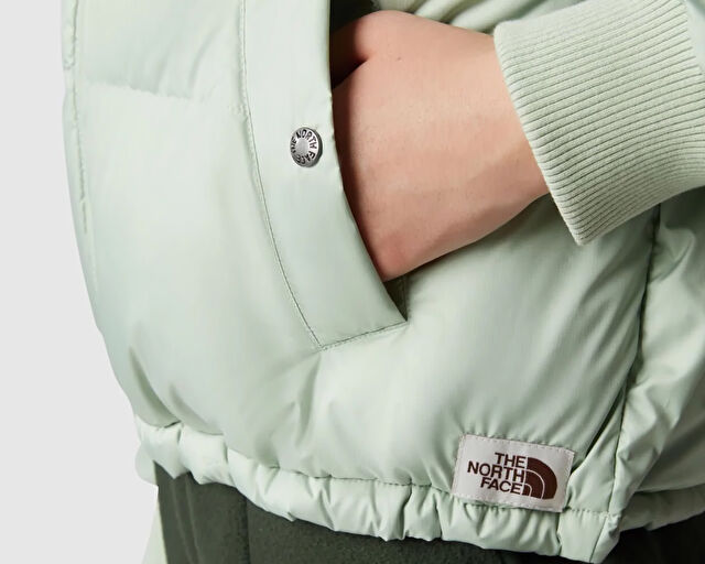 The North Face W Down Paralta Puffer Kadın Outdoor Montu NF0A3YSDI0G1 Yeşil görsel 2