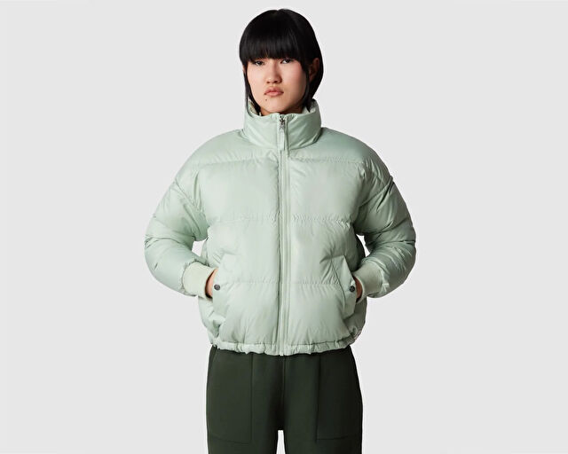 The North Face W Down Paralta Puffer Kadın Outdoor Montu NF0A3YSDI0G1 Yeşil görsel 4