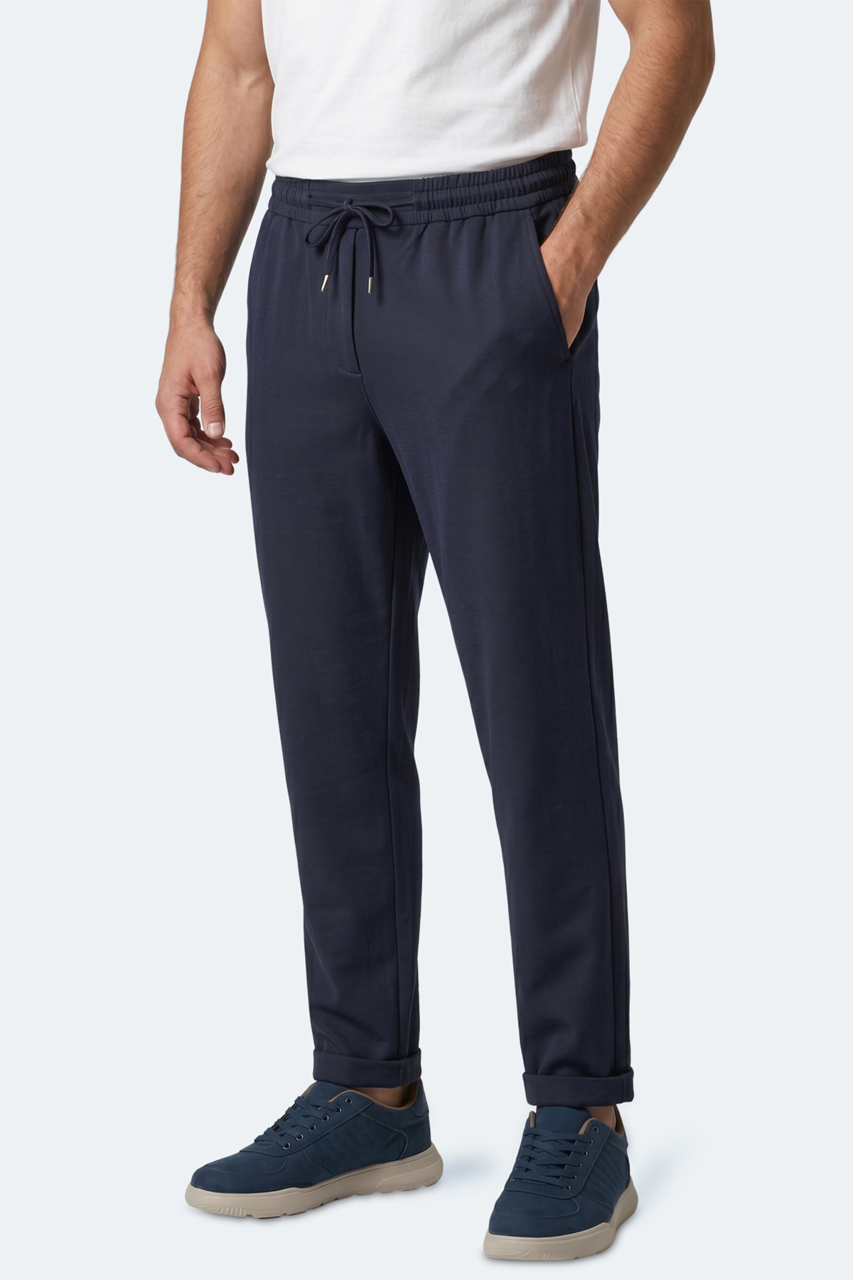 SLAZENGER ESPINO Erkek Cepli Lacivert Eşofman Altı
