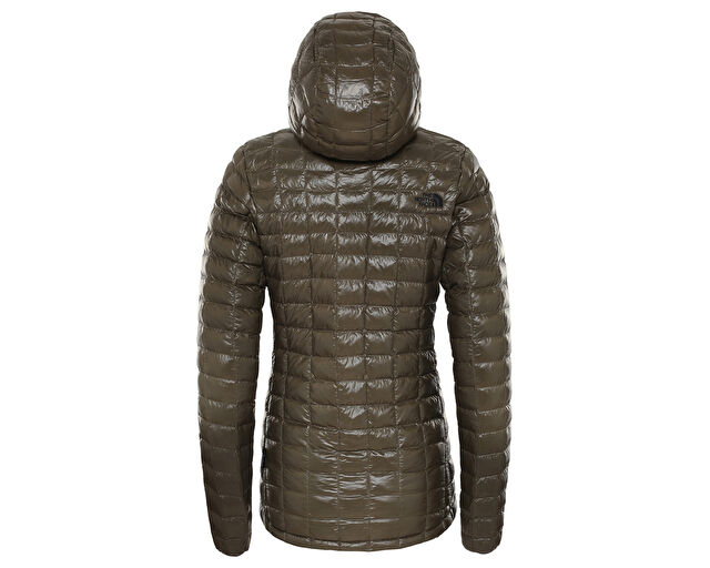 The North Face North Face Yeşil Kadın Montu Nf0A3Ygn21L1 W Eco Tball Hdie görsel 2