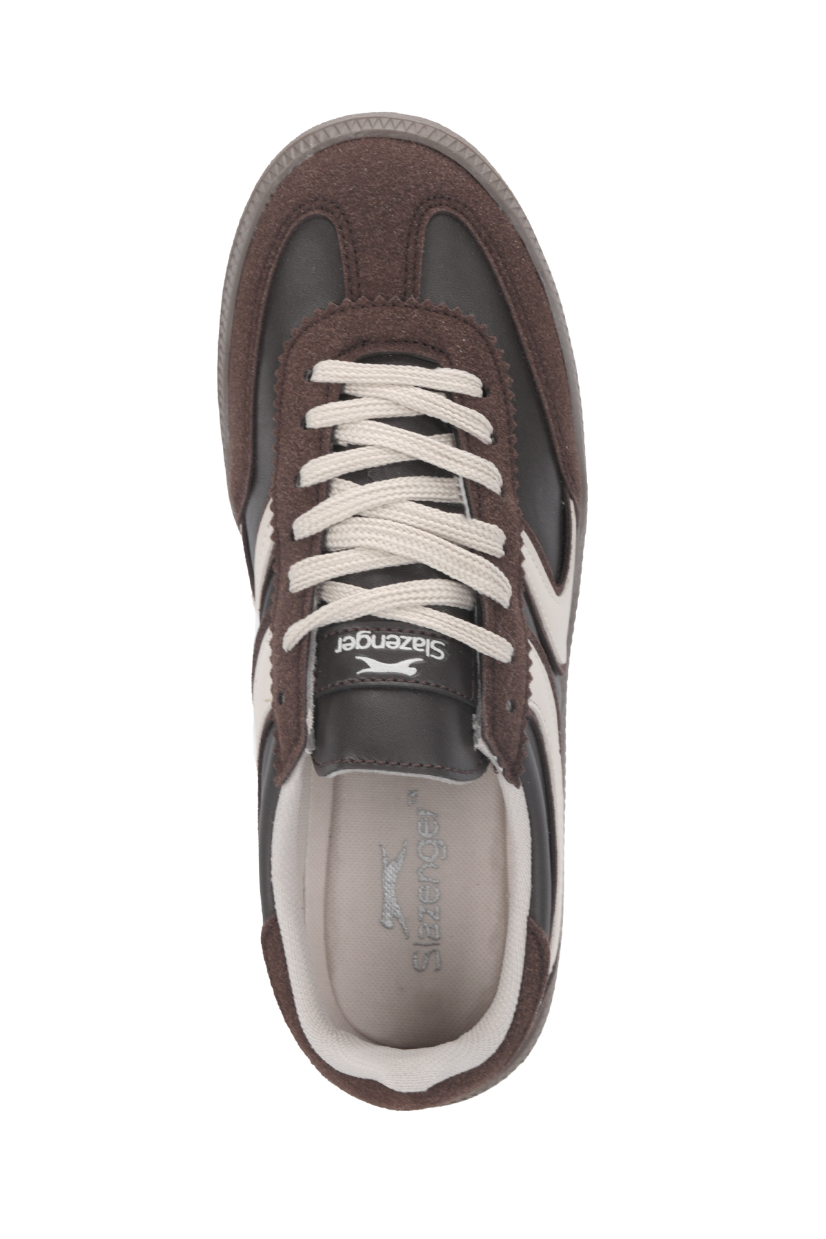 SLAZENGER ADDITION I Kadın Kahve / Bej Günlük Spor Ayakkabısı görsel 4