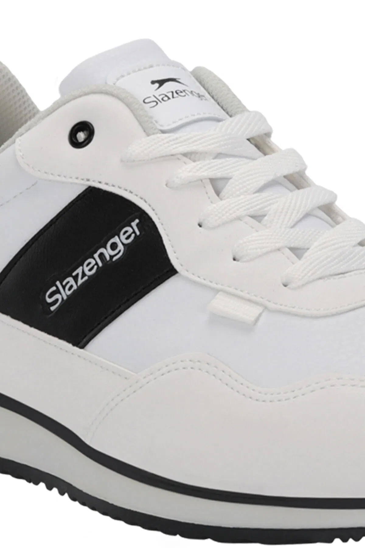 SLAZENGER ONSET I Erkek Beyaz / Siyah Sneaker görsel 3