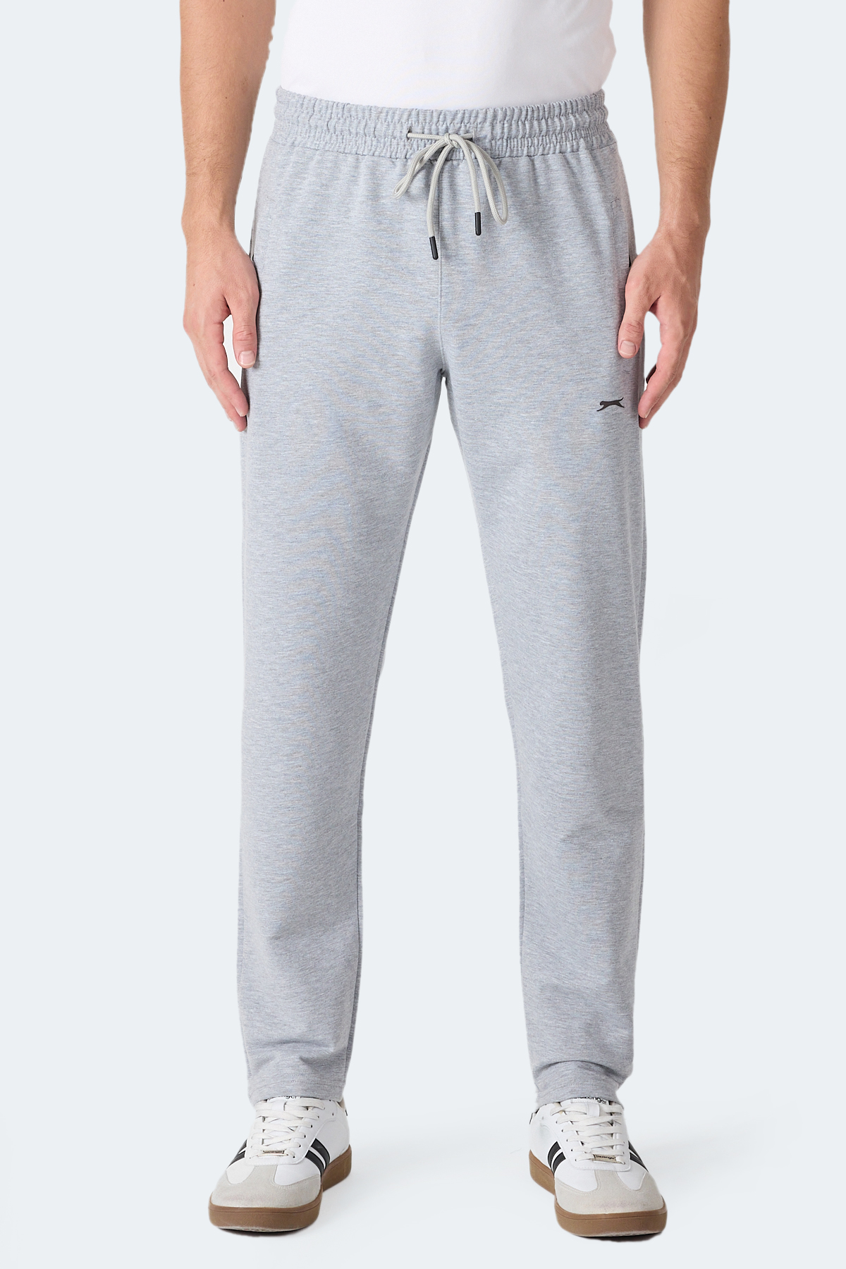 SLAZENGER IMPRINT I Erkek Gri Eşofman Altı görsel 8