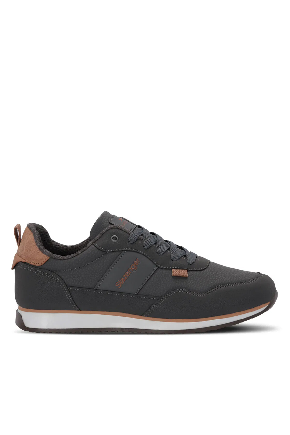 SLAZENGER ONSET I Erkek Koyu Gri Sneaker