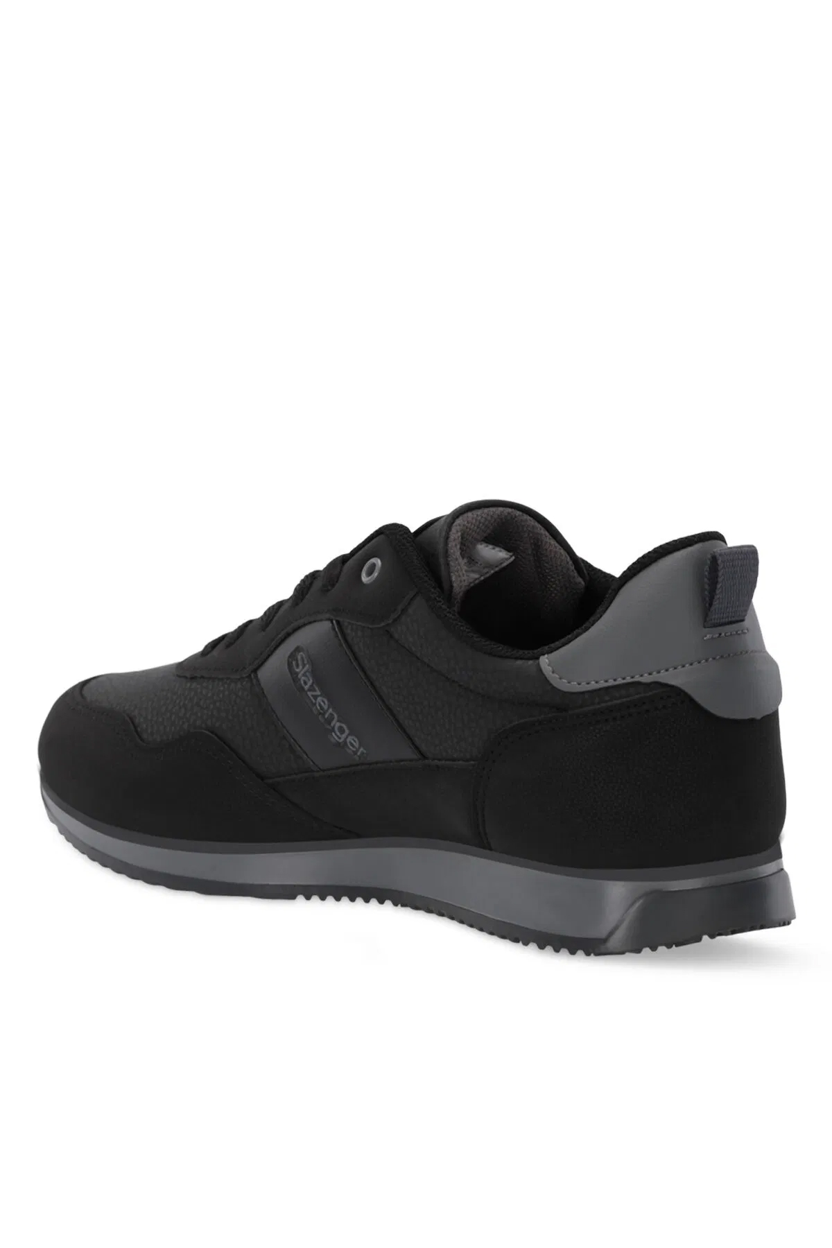 SLAZENGER ONSET I Erkek Siyah / Koyu Gri Sneaker görsel 3