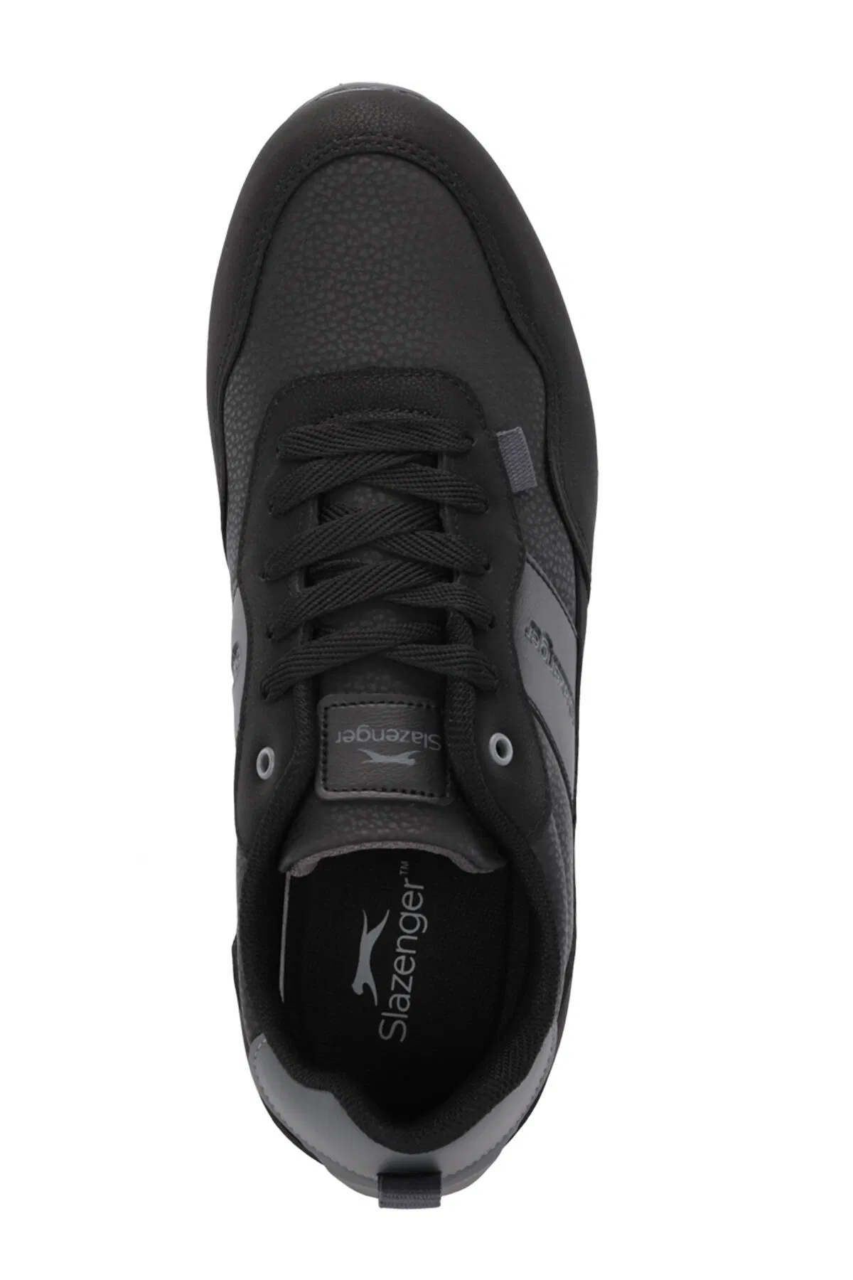 SLAZENGER ONSET I Erkek Siyah / Koyu Gri Sneaker görsel 5