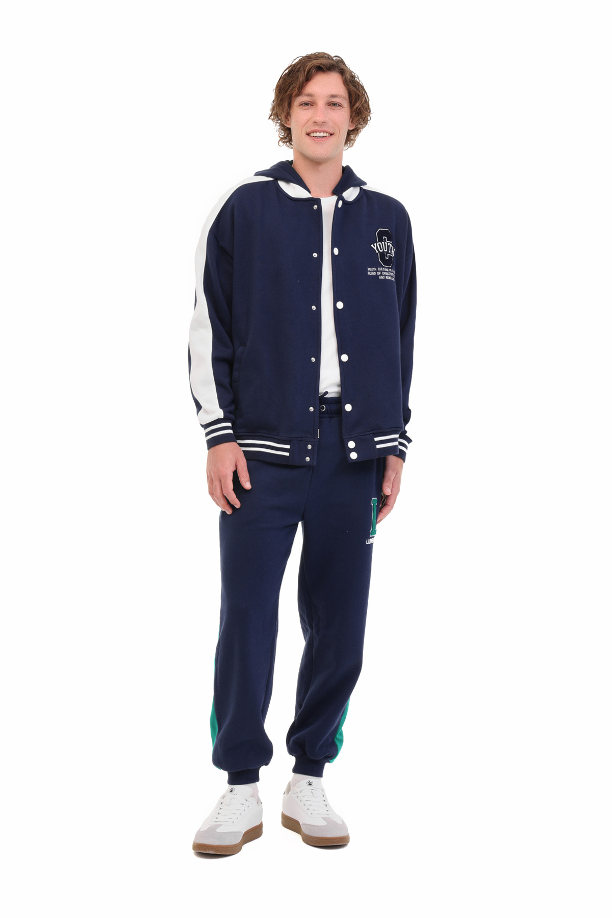 Lumberjack ML EIR 18BLO-21 5PR Lacivert Erkek Kolej Ceket görsel 3
