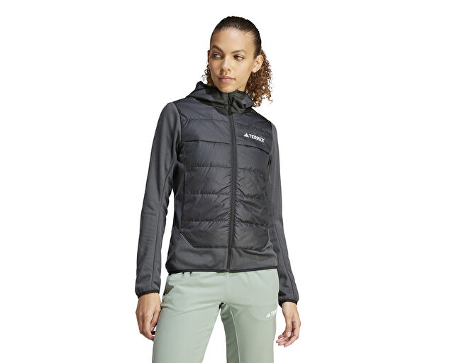 Adidas W Multi Hyb Jkt Kadın Outdoor Montu IR7882 Gri