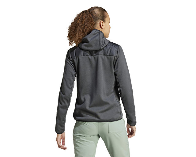 Adidas W Multi Hyb Jkt Kadın Outdoor Montu IR7882 Gri görsel 2