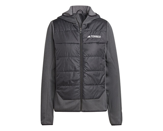 Adidas W Multi Hyb Jkt Kadın Outdoor Montu IR7882 Gri görsel 5