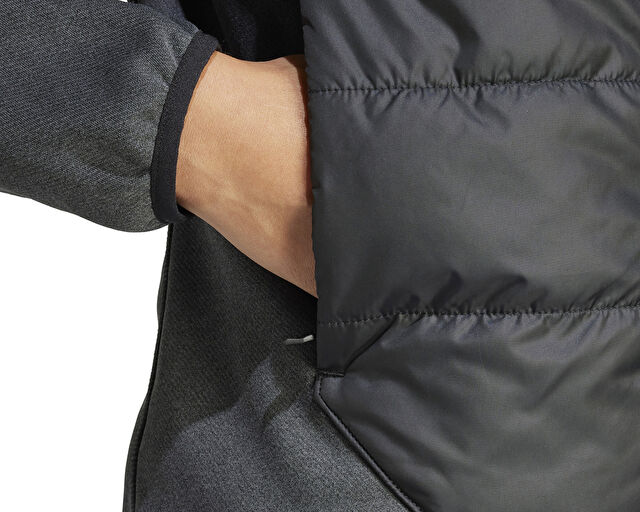 Adidas W Multi Hyb Jkt Kadın Outdoor Montu IR7882 Gri görsel 7