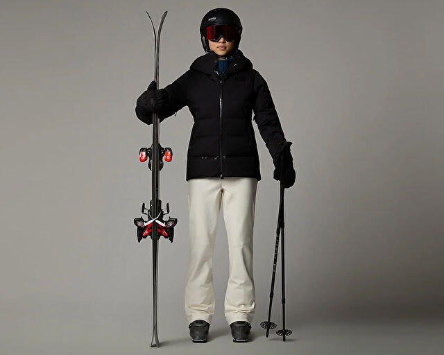 The North Face W Cirque Down Jacket Kadın Outdoor Montu (550 Dolgu Kaz Tüyü) NF0A87WSJK31 Siyah görsel 3