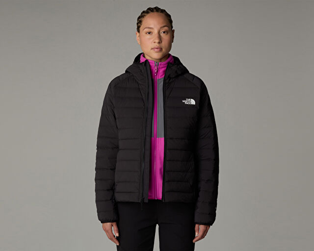 The North Face W Belleview Stretch Down Kadın Outdoor Montu NF0A7UK54H01 Siyah görsel 3