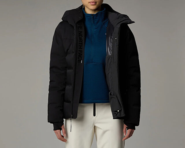 The North Face W Cirque Down Jacket Kadın Outdoor Montu (550 Dolgu Kaz Tüyü) NF0A87WSJK31 Siyah görsel 5