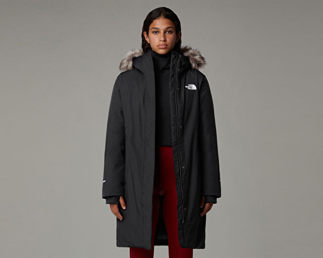 The North Face W Artic Parka Kadın Outdoor Montu NF0A84J24H01 Siyah görsel 5