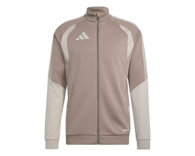 Adidas Tiro 26 Competition Tr Jkt Erkek Futbol Kamp Fermuarlı Sweatshirt KE9256 Kahverengi