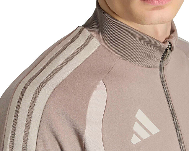 Adidas Tiro 26 Competition Tr Jkt Erkek Futbol Kamp Fermuarlı Sweatshirt KE9256 Kahverengi görsel 5