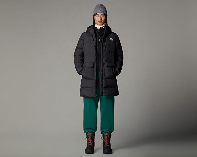 The North Face W Gotham Parka Kadın Outdoor Montu NF0A84IX4H01 Siyah görsel 4
