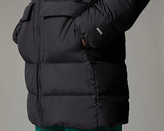 The North Face W Gotham Parka Kadın Outdoor Montu NF0A84IX4H01 Siyah görsel 6