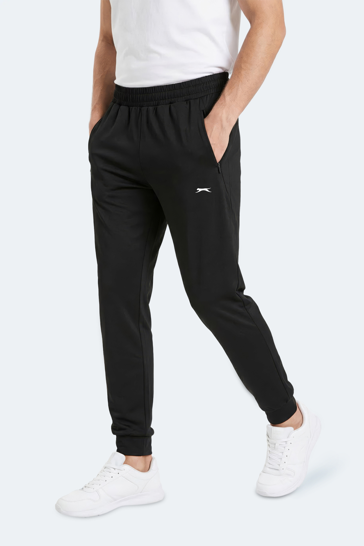 SLAZENGER REVOLVEX Erkek Siyah Eşofman Altı görsel 3